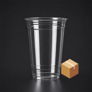 수입산 98파이 600ml (20온스) PET 아이스컵 1,000개 (BOX)