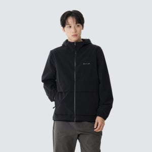 [스노우피크 어패럴] 루트 바람막이 Black (S26FMRWB66)