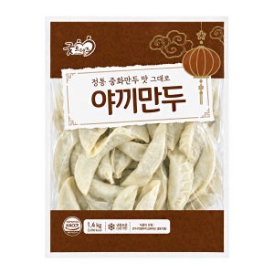 (9개마다택배비부과) 굿프랜즈 야끼만두 1.4kg 튀김용 중국집 중화만두