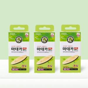 동국제약 마데카 습윤밴드 중형 멸균 상처밴드 하이드로콜이드 3개 5매입, 3개