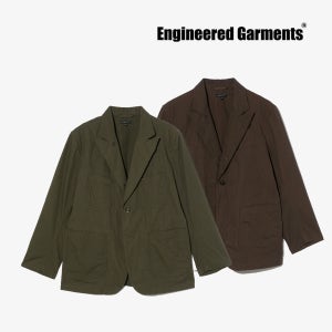 ENGINEERED G 엔지니어가먼츠 베드포드 재킷 헤비웨이트 코튼 립스탑 2컬러