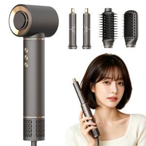 엔와이스타일 멀티 헤어스타일러 5in1 드라이기 에어 브러쉬 휴대 여행용 고데기