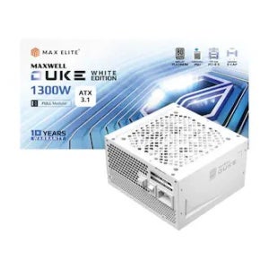 맥스엘리트 DUKE 1300W 80PLUS플래티넘 풀모듈러 ATX3.1 화이트