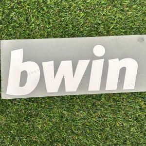 [자컷] 레알마드리드 BWIN 화이트 유니폼 스폰서 마킹지
