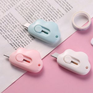 현관에두는커터칼 컷팅용품 택배상자 문구용 스텐커터칼 소형