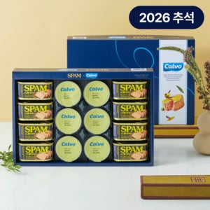 [CJ 추석 명절 선물세트] 스팸xCalvo 칼보 참치 올리브 14호, 1개