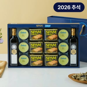 [CJ 추석 명절 선물세트] 스팸xCalvo 칼보 참치 올리브 프리미엄호, 1개
