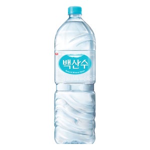 농심 백산수 천지차이 유라벨 2L x 42개 생수 물2리터 화산암반 미네랄워터