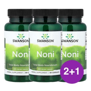 스완슨 노니 500mg 60개입, 3개