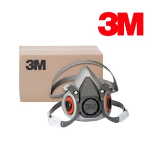 3M 6200 3M6200 마스크 방독면 반면형 면체 방독 방진 1BOX(24개)