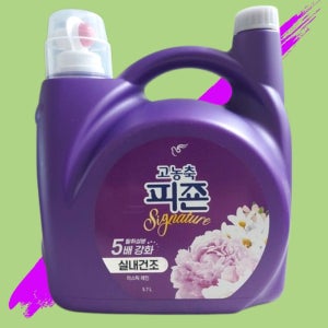 피죤 시그니처 실내건조 5.7L 미스틱레인 고농축 섬유유연제 대용량