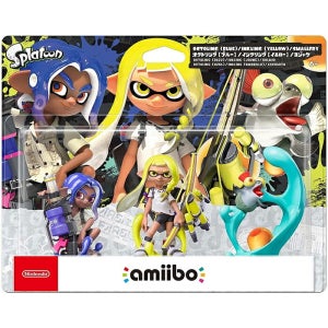 amiibo 닌텐도 스플래툰3 아미보 트리플세트 잉크링 옥터링 코자케