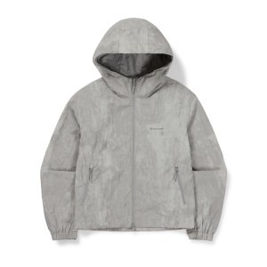 [스노우피크 어패럴] 프린트 여성 바람막이 Ash Gray (S26FWTWB35)