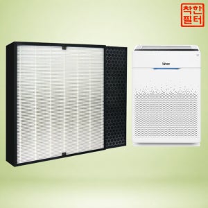 [호환] 위닉스 공기청정기 AZPE500-HWK 필터 국산 세트 H13 착한
