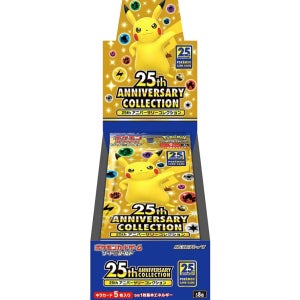 포켓몬 카드 TCG 소드 앤 실드 확장팩 25주년 기념 콜렉션 박스 일본판