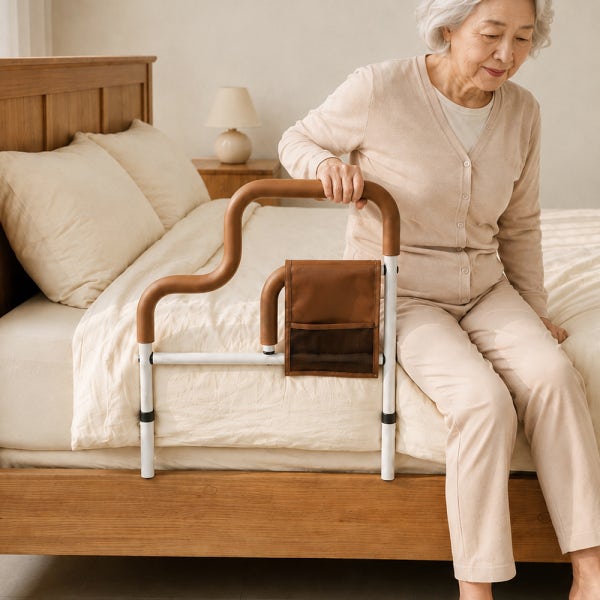 제커 안심 침대가드 낙상방지 침대 손잡이 가드 안전바 노인 어른 보호대 노인용 난간