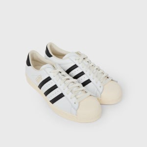 ADIDAS 아디다스 SUPERSTAR VINTAGE (CORE WHITE/CORE BLACK/CREAM WHITE)