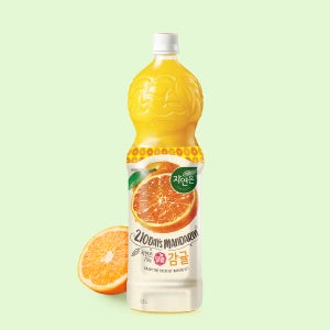 자연은 달콤 감귤 1.5L, 12개