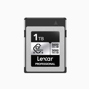 렉사 CFexpress Type B 4.0 실버 8K RAW 메모리 카드 1TB