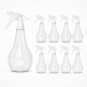 대용량 분무기 투명 원예 식물 화초 다용도 스프레이 780ml, 9개