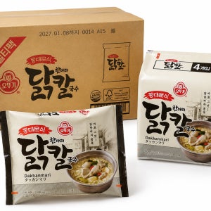 오뚜기 동대문식 닭한마리 칼국수 4개입 4팩 총16개