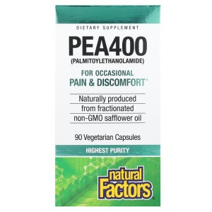 네추럴팩터스 PEA400 팔미토일에탄올아마이드 400mg 90캡슐, 1개