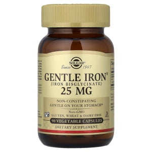솔가 Gentle Iron 25mg 베지 캡슐 90정