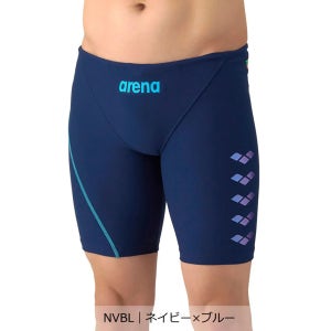 아레나 남성 재팬 터프스킨 4부 탄탄이 실내수영복 AS6SWM08M NVBL