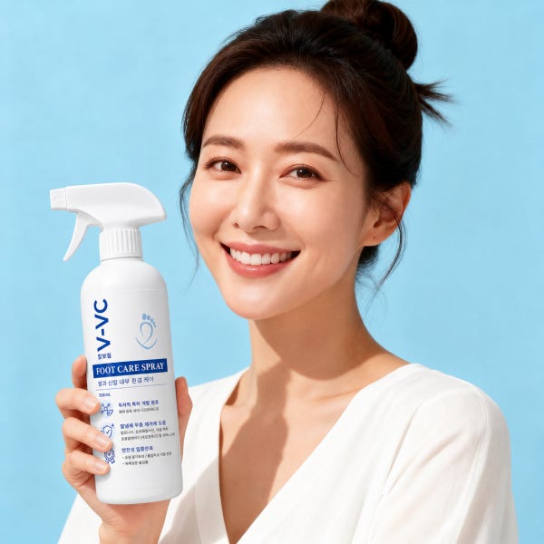 [THE PREMIUM] 발보칠 백선균 스프레이 3개월 500ml 대용량 발톱 무좀