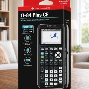 텍사스 인스트루먼트 TI-84 Plus CE 컬러 그래프 공학 계산기