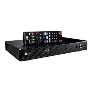 LG BP350 블루레이 디스크 DVD 플레이어 풀 HD 1080p 업스케일링 스트리밍 내장 와이파이 스마트 하이파이 호환 블랙