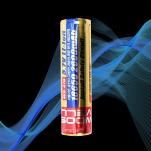 손전등캠핑용 18650충전지 리튬이온배터리 2600mAh 과충전방지 KC인증