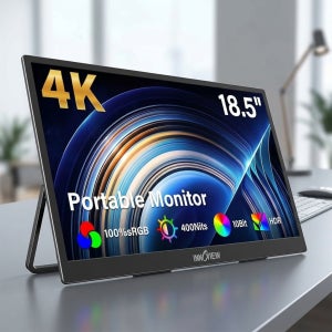 4K 휴대용 포터블 모니터 18.5인치 3840x2160 UHD 100 sRGB HDR 10Bit