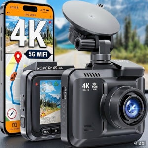 R2-4K PRO 블랙박스 4K UHD 빌트인 GPS 5G WiFi 512GB 지원 나이트비전