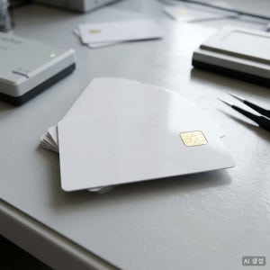 AT24C64 칩 IC 프로그래머블 스마트 RF 카드 화이트 블랭크 PVC 64K EEPROM ISO7816 10개