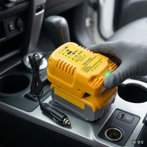 DCB112 호환 미니 자동차 충전기 디월트 20V 60V 플렉스볼트 배터리 충전기 시거잭