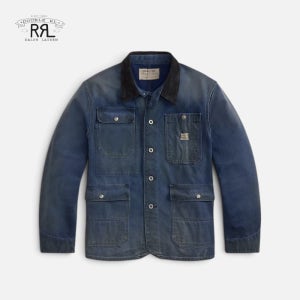 RRL 자켓 더블알엘 캔버스 코듀로이 칼라 엔지니어 자켓 100094143