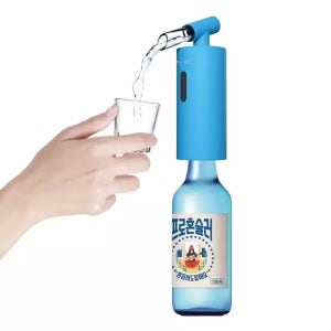 디스펜서 진로 소주 자동 디스펜서 혼술기계 술따르는 기계 파우치포함