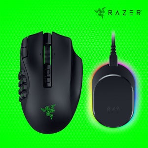 레이저코리아 나가 V3 프로 무선충전팩 무선 마우스 Razer Naga V3 Pro + Dock Pro