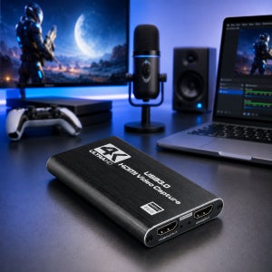 USB 3.0 HDMI 캡쳐보드 4K 60Hz 입출력 1080P 60Hz 녹화 마이크 오디오