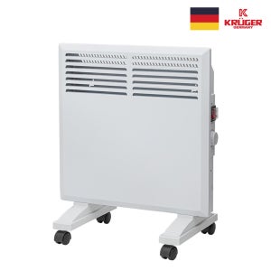 크루거 KRH-CV1052 컨벡션 히터 1000W 벽걸이 스탠드 겸용 전기 컨벡터