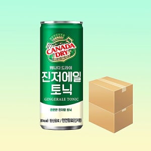 캐나다 드라이 진저에일 토닉 250ml x 60캔 하이볼용