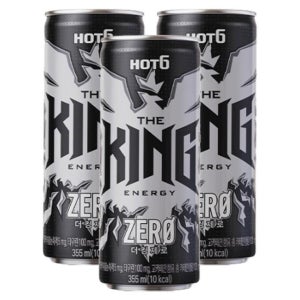 롯데 핫식스 더킹 제로 355ml x 24개