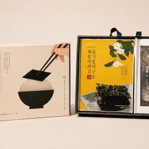 추석 설날 명절 즉석구이김 참기름 들기름 혼합 선물세트 국산6호