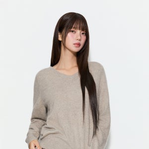 [미쏘] [에센셜] 캐시미어블렌드 브이넥 니트_MIWKAGT20T