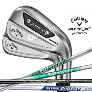캘러웨이 APEX Ai300 아이언 6개 세트 NS PRO 750GH neo ZEROS7 recoil DART 6
