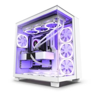 NZXT H9 Flow 화이트 대원씨티에스 개봉품 (AS 27년 4월)
