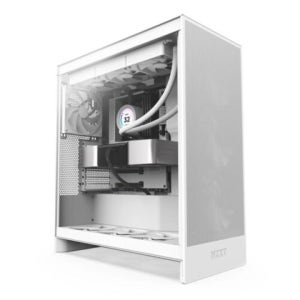 NZXT H7 Flow V2 매트 화이트 개봉품 (AS 27년 4월)