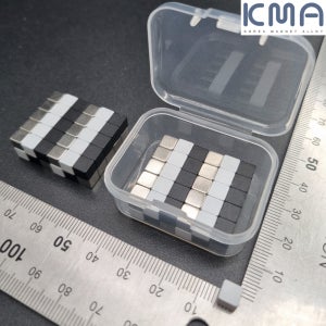 네오디뮴 큐브자석 세트 - 5x5x5mm 초강력 네오디움자석, 혼합,실버,화이트,블랙