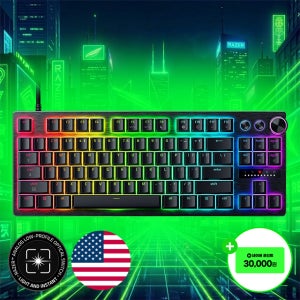 [포인트 3만 적립] 레이저코리아 헌츠맨 V3 Pro 로우프로파일 8K 텐키리스 Huntsman V3 Pro LP TKL